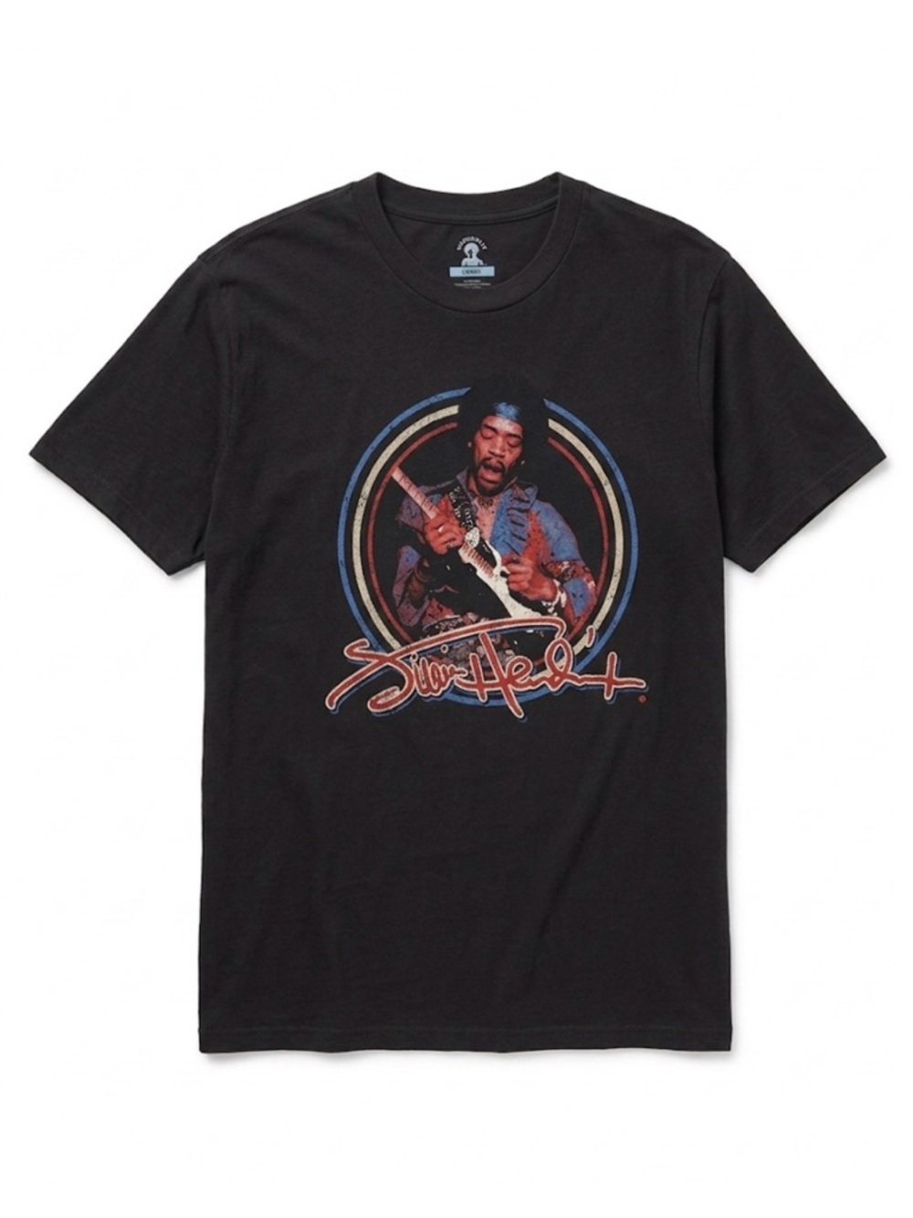 Band Graphic Tee, Men’s XL, Dark Gray